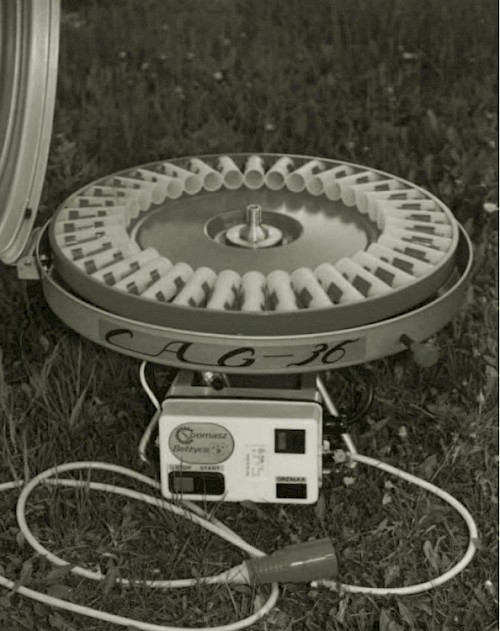 Wirownica CAG36 jedno z pierwszych urządzeń produkowanych w SPOMASZ Bełżyce